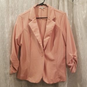 Pink blazer